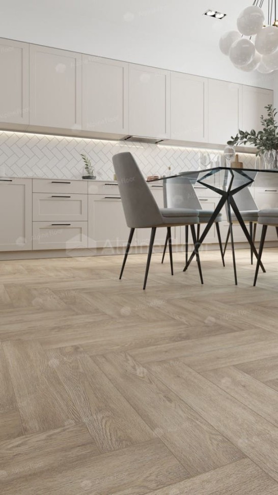 Виниловая плитка "Alpine Floor" Parquet LVT Дуб Ваниль Селект (590*118*2,5 мм) — купить в Армавире