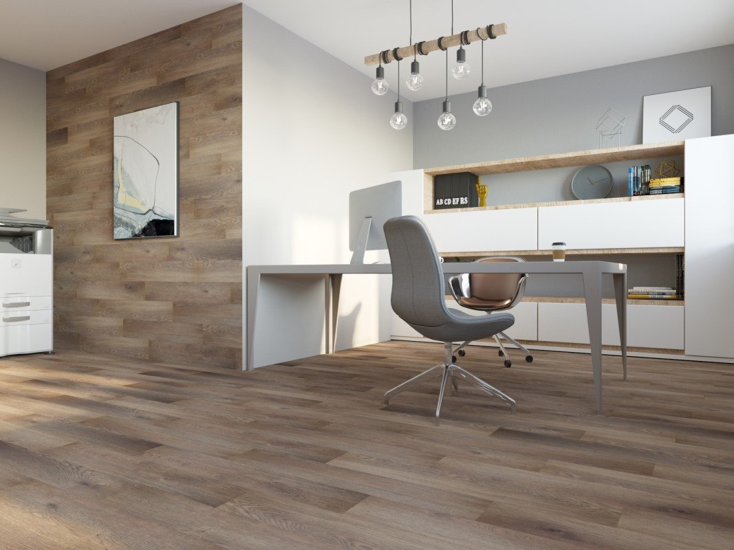 Замковая ПВХ плитка "Art Tile" Дуб Террас (920*150*4 мм) — купить в Армавире