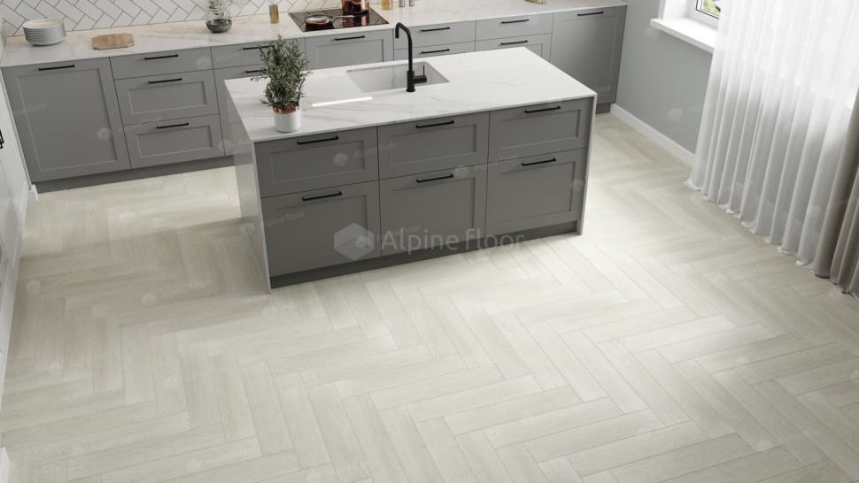 Виниловая плитка "Alpine Floor" Parquet LVT Зимний Лес (590*118*2,5 мм) — купить в Армавире