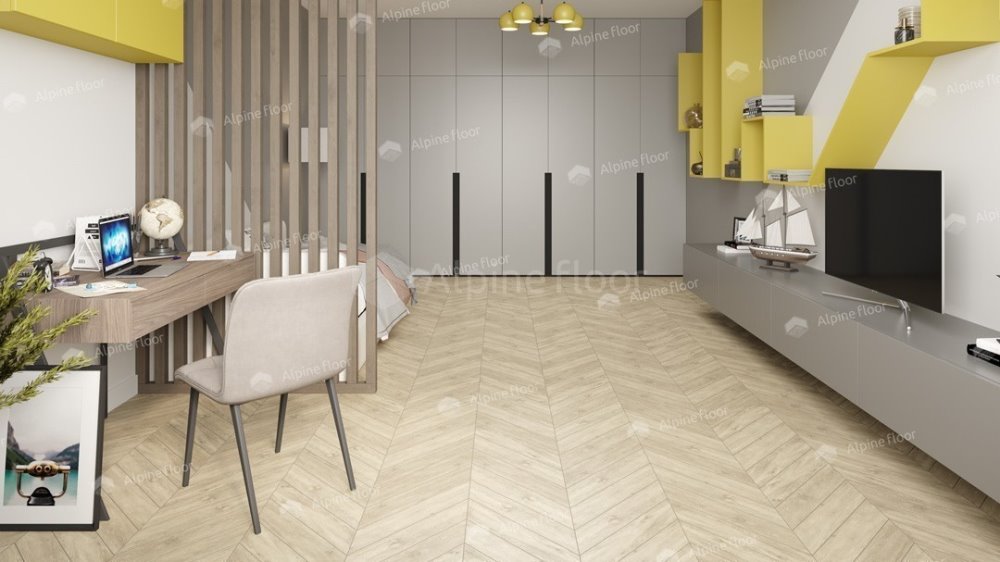 LVT плитка "Alpine Floor" Сонома (555*127*2,5 мм) — купить в Армавире