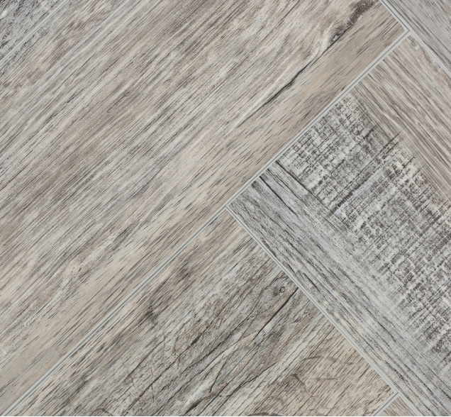 Виниловый ламинат SPC "Cronafloor" Herringbone Дуб Реймс (640*128*4,5 мм) — купить в Армавире