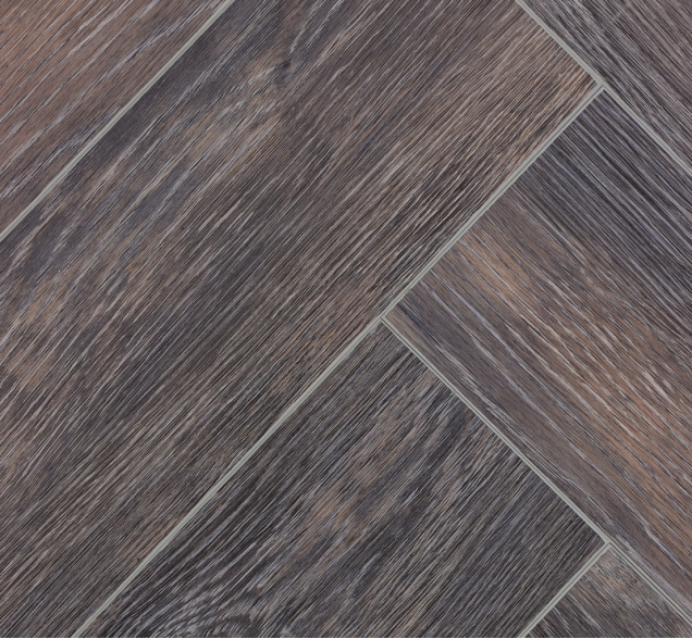 Виниловый ламинат SPC "Cronafloor" Herringbone Дуб Бордо (640*128*4,5 мм) — купить в Армавире