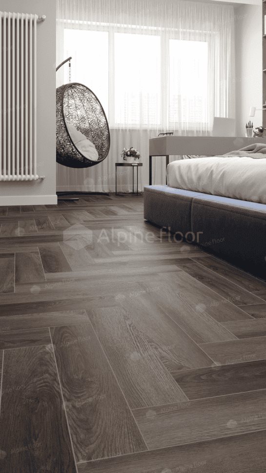 Виниловый ламинат "Alpine Floor" Parquet Light Дуб Фафнир (600*125*4 мм) — купить в Армавире