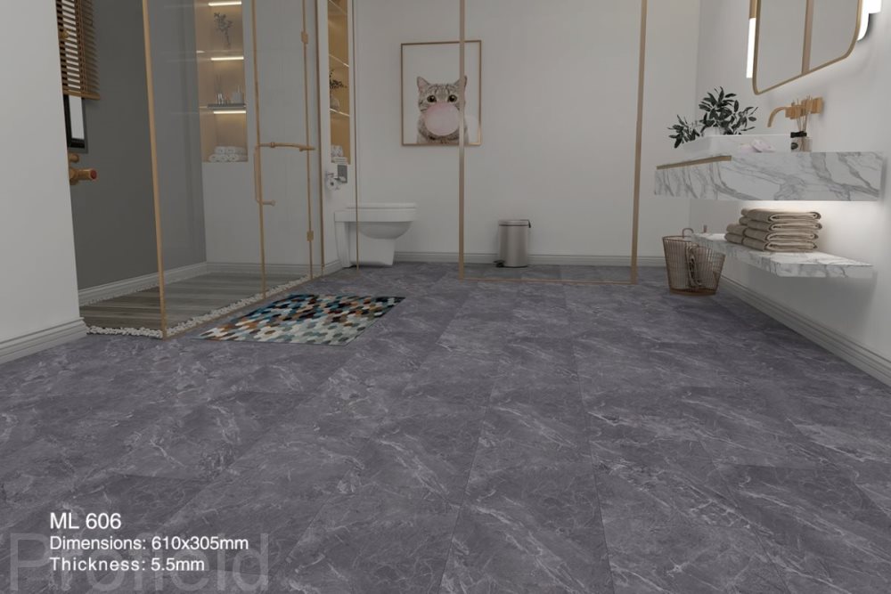 SPC ламинат "Profield" Грей марбл (305*610*5,5 мм) — купить в Армавире