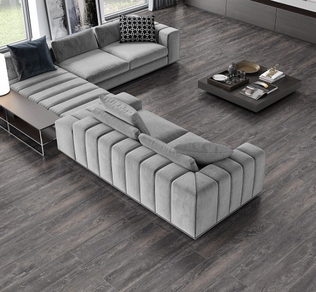 SPC ламинат "CronaFloor" Nano 4V Дуб Морёный (1200*180*3,5 мм) — купить в Армавире