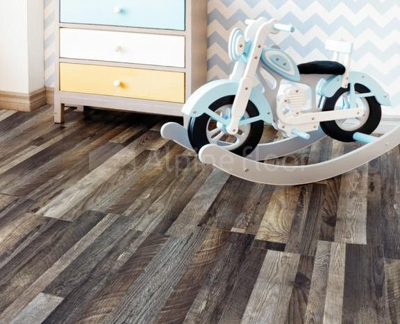 Кварцвиниловая плитка "Alpine Floor" Орех Состаренный (1219*184*3мм) — купить в Армавире