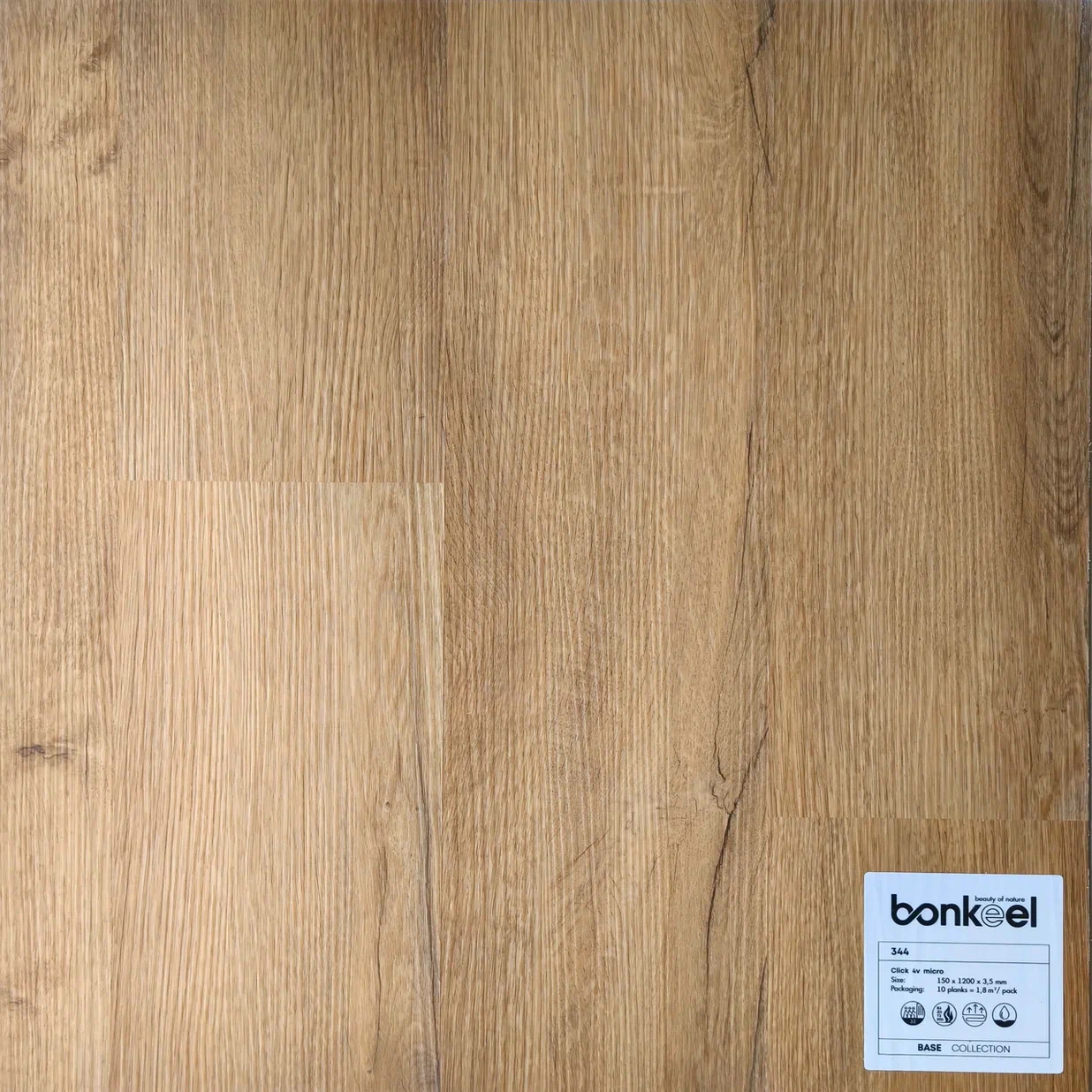 Плитка ПВХ "Bonkeel" Base New 344 (1220*150*3,5 мм) — купить в Армавире