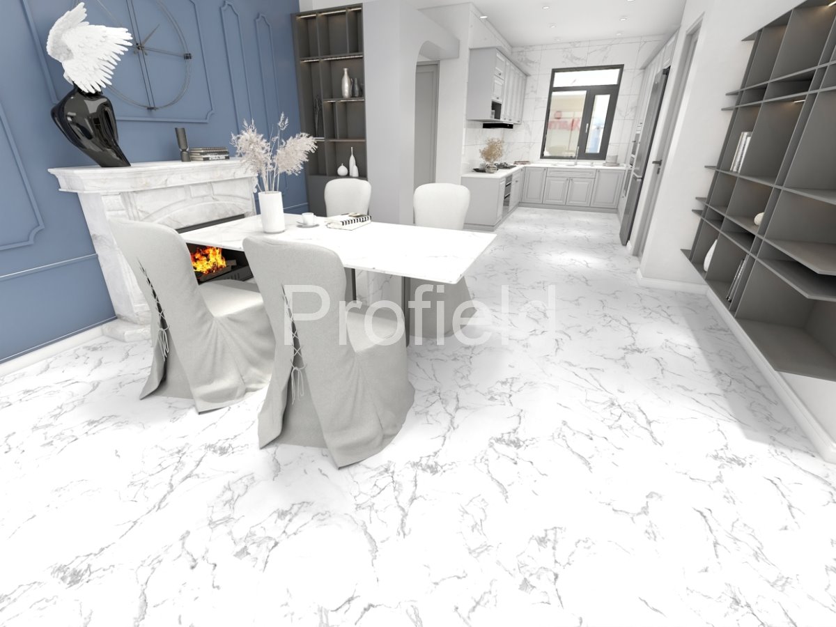 HSPC ламинат "Profield" Камень белый (610*305*5,5 мм) — купить в Армавире