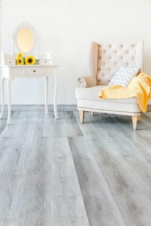 Кварцвиниловая плитка "Alpine Floor" Дуб Пепельный  (1219*184*2мм) — купить в Армавире