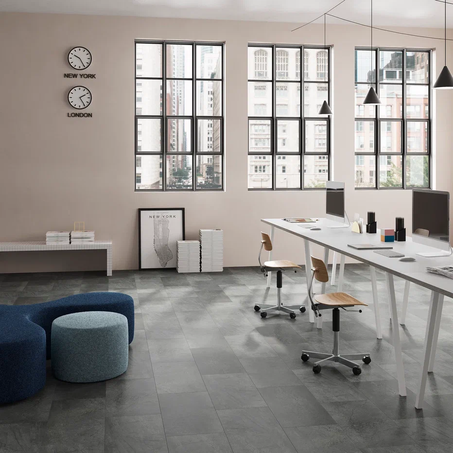 SPC ламинат "Invictus" Groovy Granite Steel (603*298*6мм) — купить в Армавире