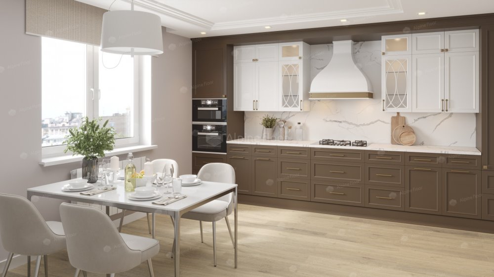 SPC Ламинат "Alpine Floor" Дуб капучино (1524*180*8 мм) — купить в Армавире