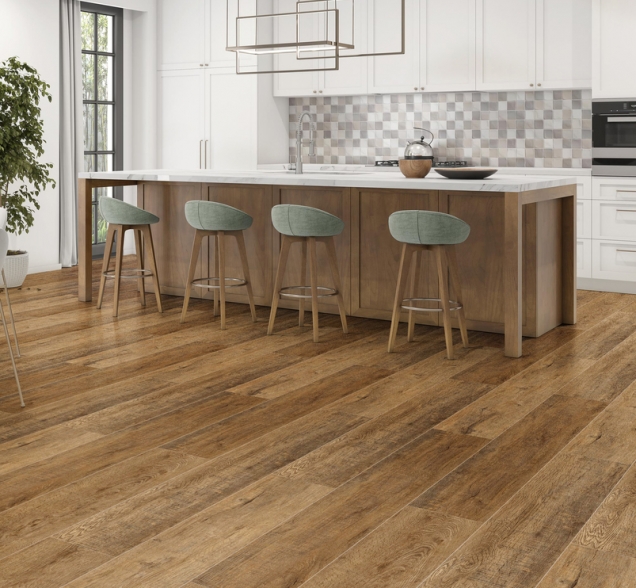 SPC ламинат "CronaFloor" Wood 4V Дуб Робуста (1200*180*4 мм) — купить в Армавире