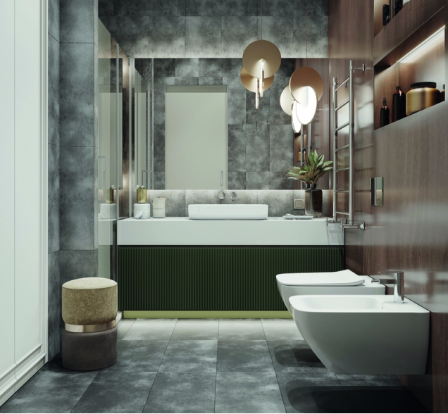 SPC ламинат "CronaFloor" Stone 4V Торнадо Серый (600*300*4 мм) — купить в Армавире