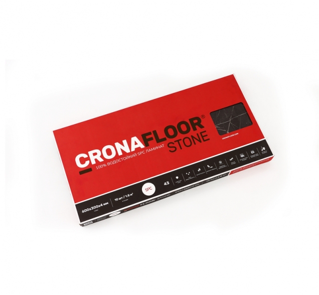 SPC ламинат "CronaFloor" Stone 4V Намиб (600*300*4 мм) — купить в Армавире