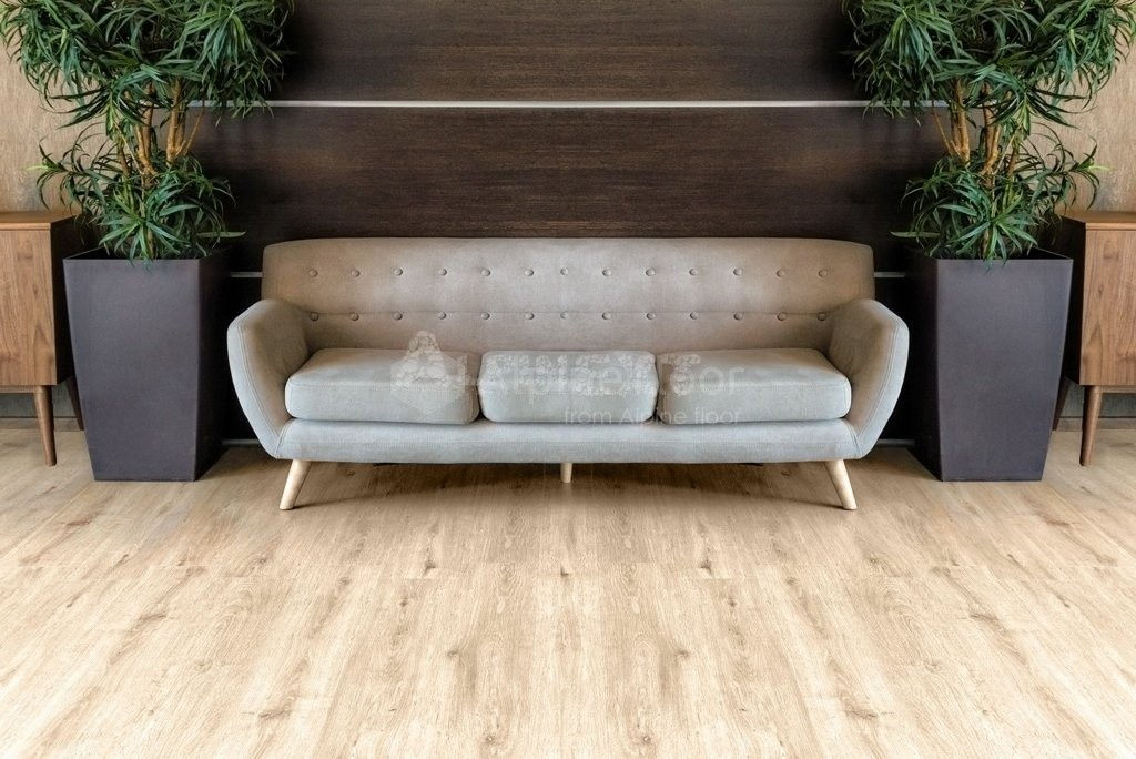 Замковая ПВХ плитка "Alpine Floor" Дуб Ваниль  (1220*183*4мм) — купить в Армавире