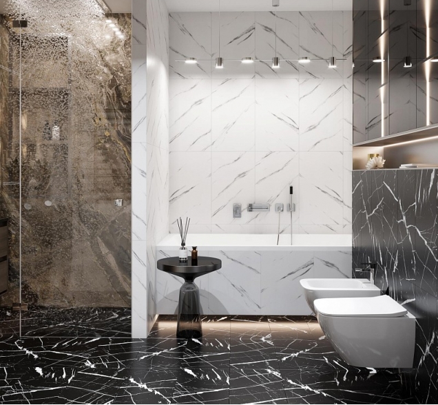 SPC ламинат "CronaFloor" Stone 4V Ноче (600*300*4 мм) — купить в Армавире