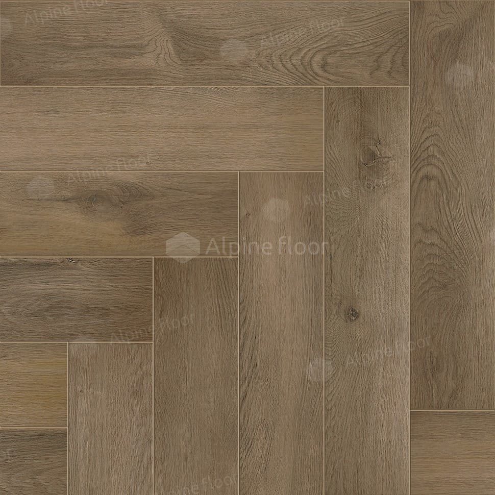 Виниловая плитка "Alpine Floor" Parquet LVT Дуб Насыщенный (590*118*2,5 мм) — купить в Армавире