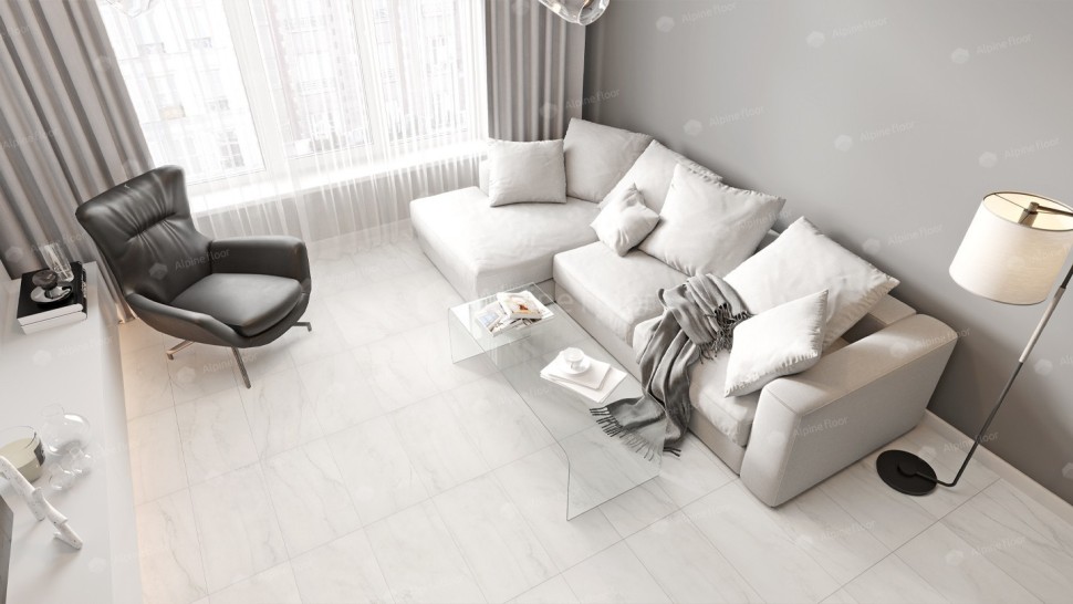 Виниловая плитка "Alpine Floor" Light Stone Брайс (608*303*2,5 мм) — купить в Армавире