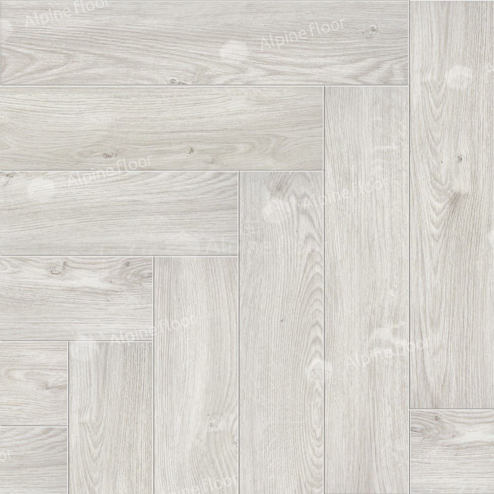 Виниловая плитка "Alpine Floor" Parquet LVT Снежный (590*118*2,5 мм) — купить в Армавире