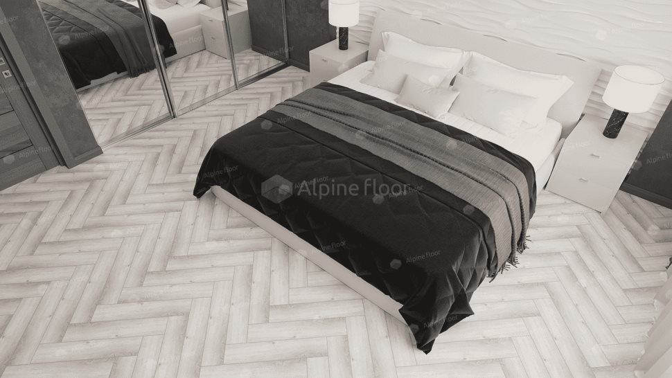 Виниловый ламинат "Alpine Floor" Parquet Light Дуб Альхена (600*125*4 мм) — купить в Армавире