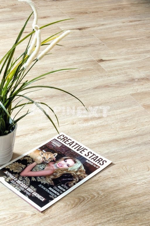 Замковая ПВХ плитка "Alpine Floor" Дуб Ваниль  (1220*183*4мм) — купить в Армавире