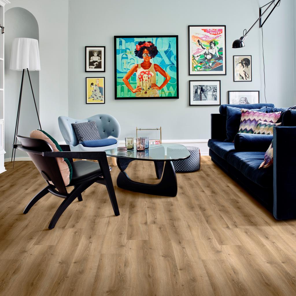 SPC ламинат "Adelar" Solida Acoustic 03826 Traditional Oak (1219*178*5 мм) — купить в Армавире