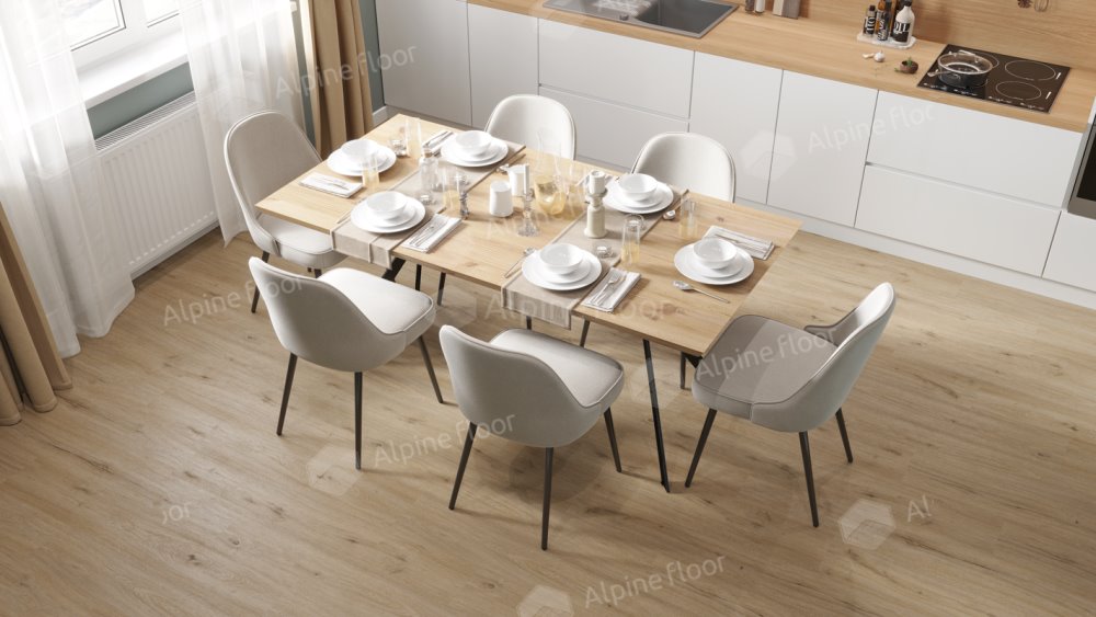 SPC Ламинат "Alpine Floor" Ларго (1220*183*4 мм) — купить в Армавире