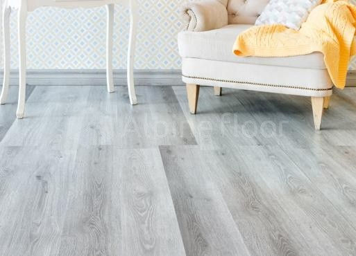 Кварцвиниловая плитка "Alpine Floor" Дуб Пепельный  (1219*184*2мм) — купить в Армавире