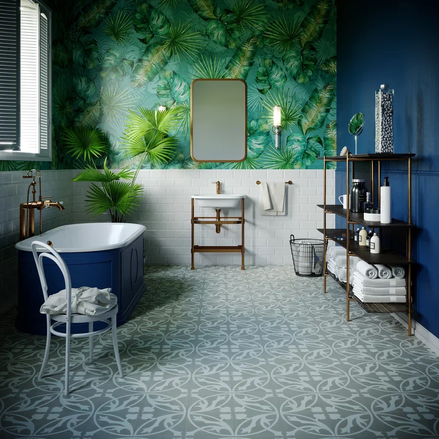 Кварцвиниловая плитка "Invictus" Victorian Deco Smoke (229*229*2,5мм) — купить в Армавире