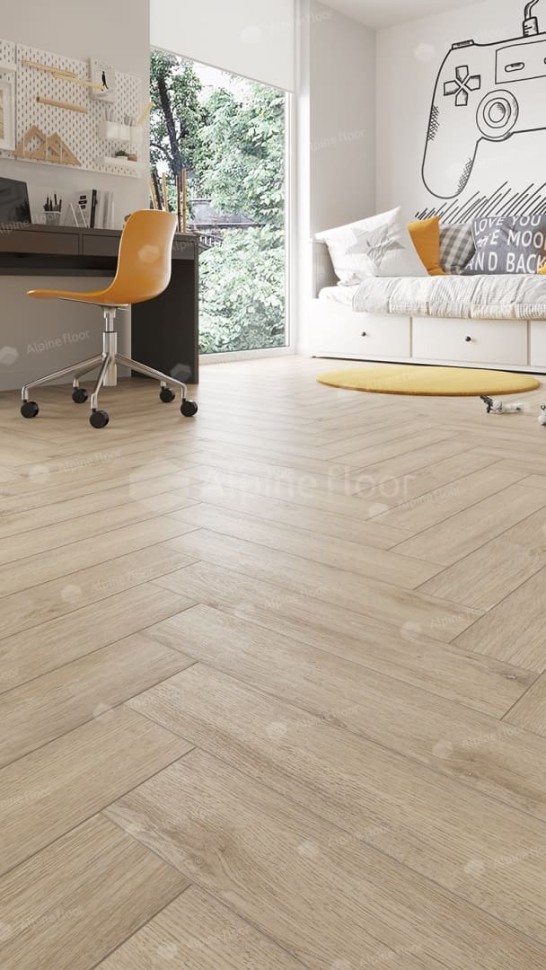 Виниловая плитка "Alpine Floor" Parquet LVT Дуб Медия (590*118*2,5 мм) — купить в Армавире