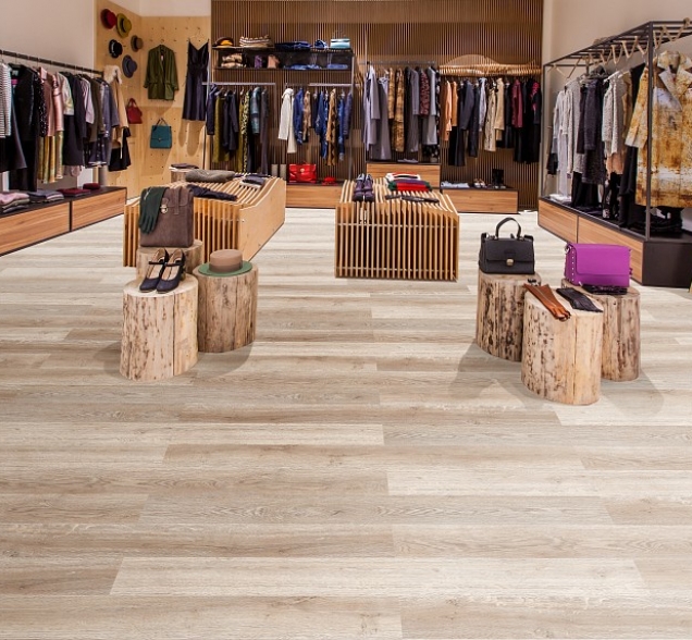 SPC ламинат "CronaFloor" Nano 4V Дуб Светлый (1200*180*3,5 мм) — купить в Армавире