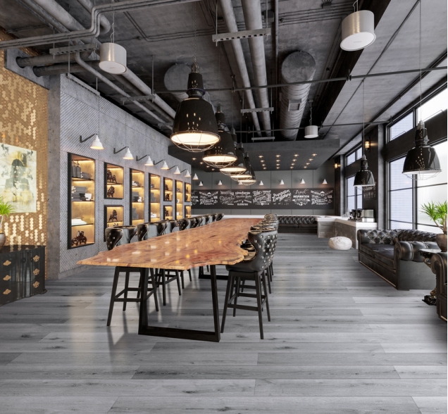 SPC ламинат "CronaFloor" Wood 4V Дуб Серый (1200*180*4 мм) — купить в Армавире