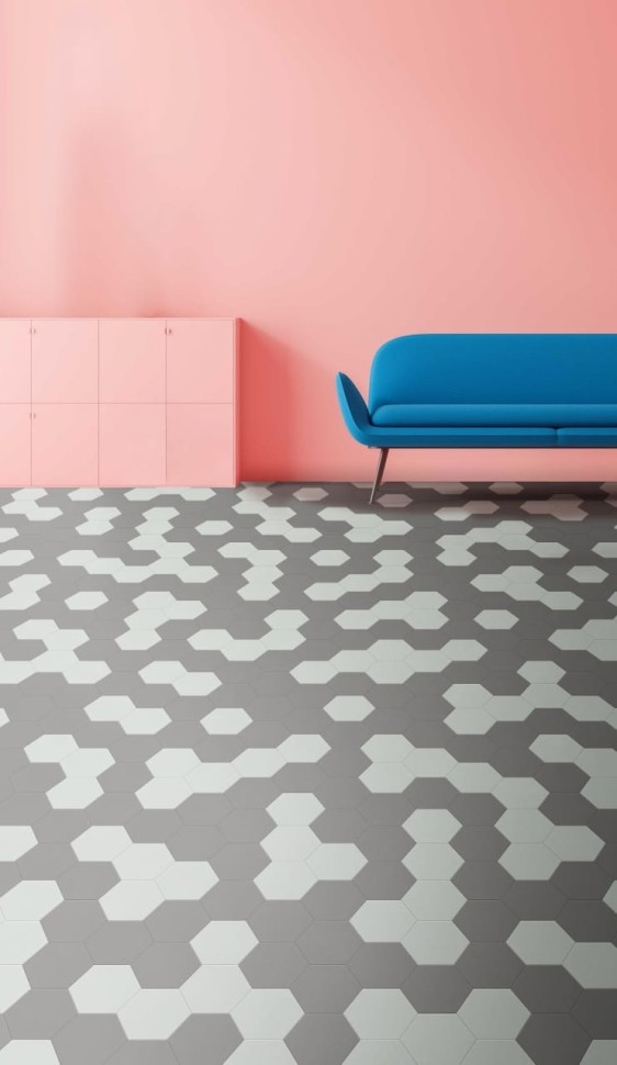 Виниловая плитка "Moduleo" Moods Hexagon 339 (226,32*196*2,5 мм) — купить в Армавире