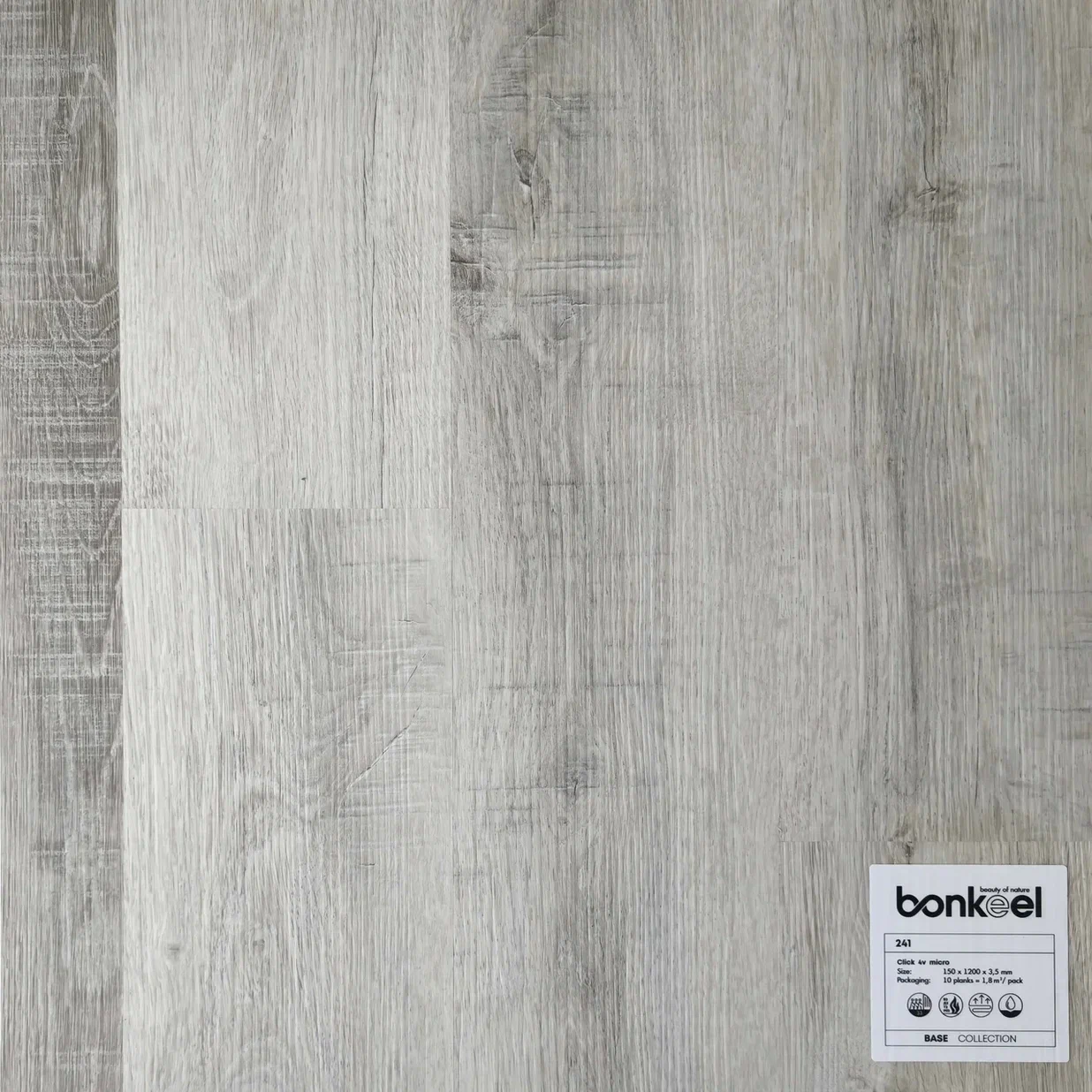 Плитка ПВХ "Bonkeel" Base New 241 (1220*150*3,5 мм) — купить в Армавире