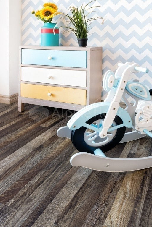 Кварцвиниловая плитка "Alpine Floor" Орех Состаренный  (1219*184*2мм) — купить в Армавире