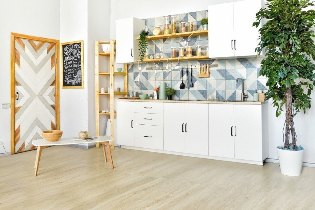 Замковая ПВХ плитка Секвойя Медовая  (1219*184*3,2мм) — купить в Армавире