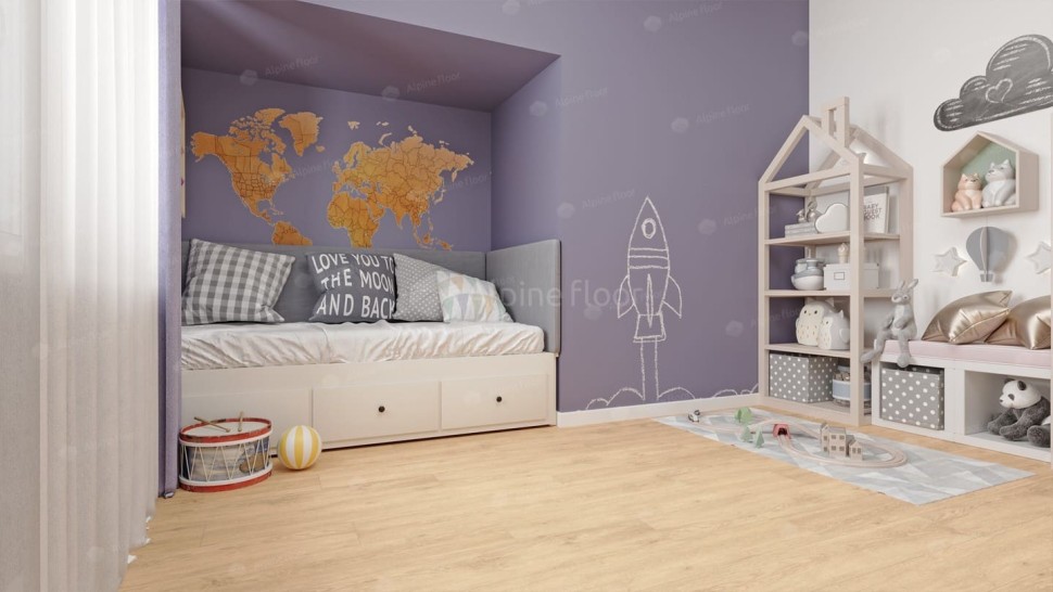 Виниловый ламинат "Alpine Floor" Classic Light MC Дуб Ваниль Селект (1220*183*3,5 мм) — купить в Армавире