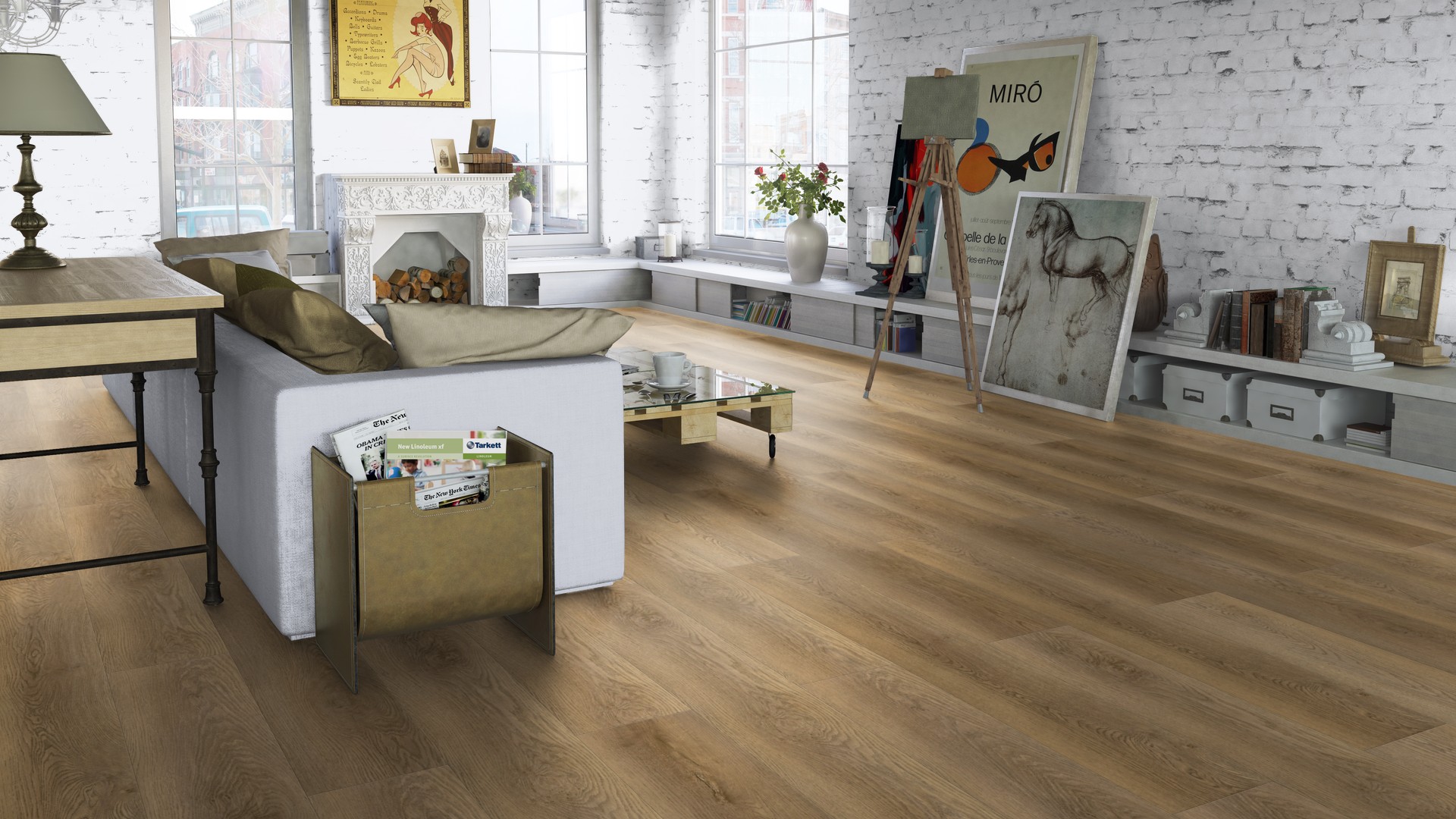 SPC ламинат "Tarkett" Deep House Stanley (1400*225*4,6 мм) — купить в Армавире