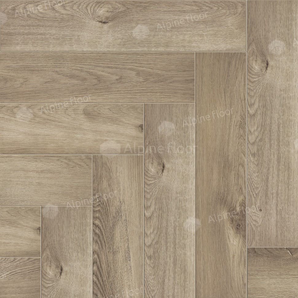Виниловая плитка "Alpine Floor" Parquet LVT Дуб Натуральный Отбеленный (590*118*2,5 мм) — купить в Армавире