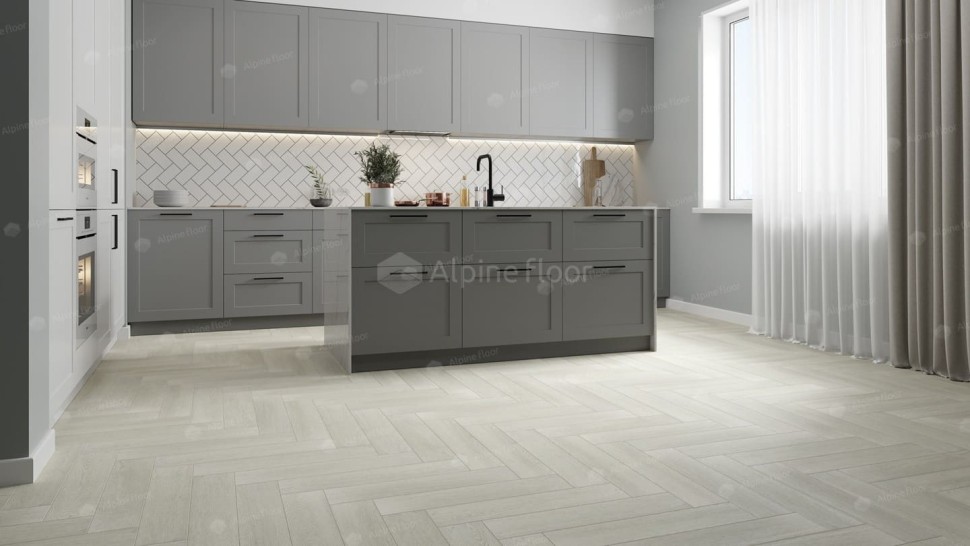 Виниловая плитка "Alpine Floor" Parquet LVT Зимний Лес (590*118*2,5 мм) — купить в Армавире