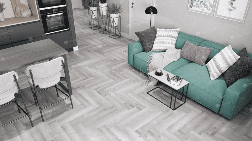 Виниловый ламинат "Alpine Floor" Parquet Light Дуб Лейтена (600*125*4 мм) — купить в Армавире
