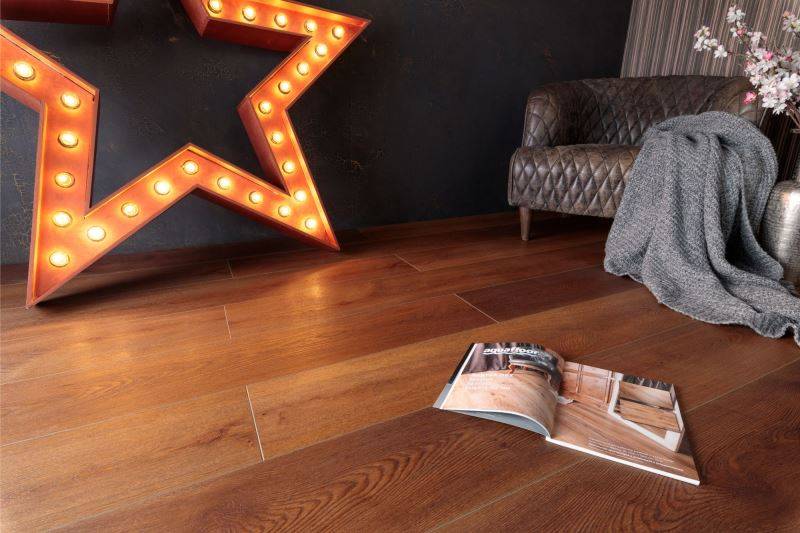 Замковая ПВХ плитка "Aquafloor" AF8026XXL (1800*228*8 мм) — купить в Армавире