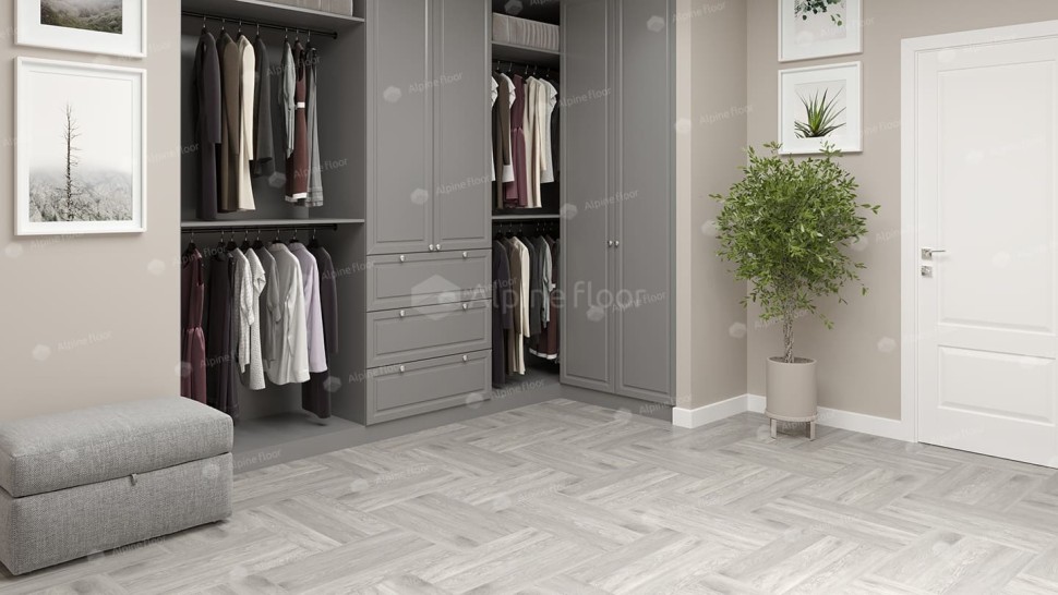 Виниловая плитка "Alpine Floor" Parquet LVT Дуб Полис (590*118*2,5 мм) — купить в Армавире