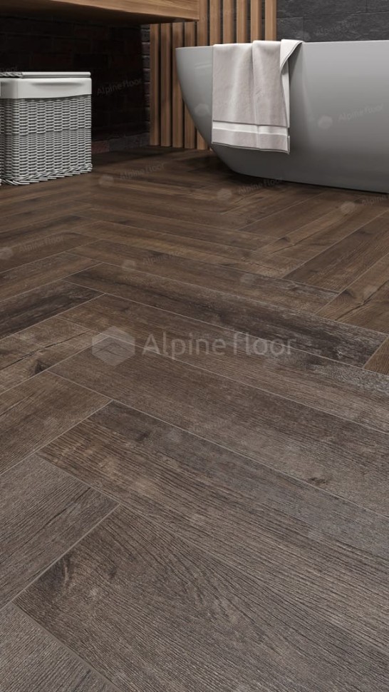 Виниловая плитка "Alpine Floor" Parquet LVT Дуб Альферац (590*118*2,5 мм) — купить в Армавире