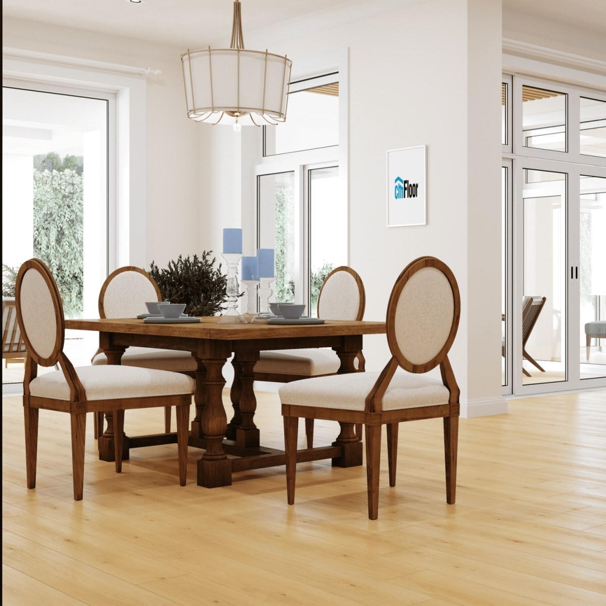 Виниловое напольное покрытие ScandiWood 09 Дуб Орегон (180*1220*5 мм) — купить в Армавире