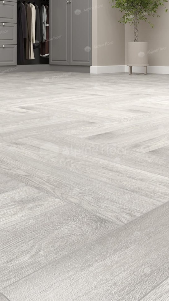 Виниловая плитка "Alpine Floor" Parquet LVT Дуб Полис (590*118*2,5 мм) — купить в Армавире