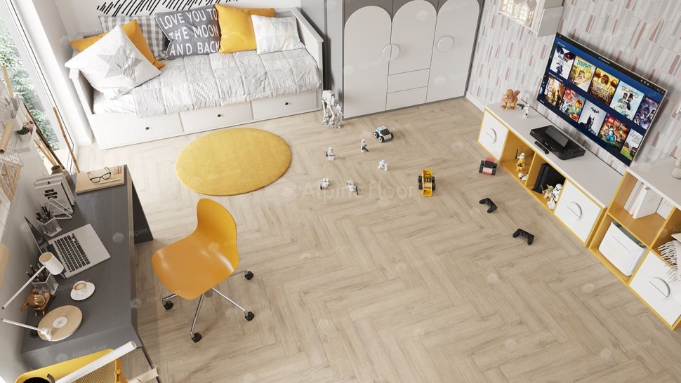 Виниловая плитка "Alpine Floor" Parquet LVT Дуб Медия (590*118*2,5 мм) — купить в Армавире