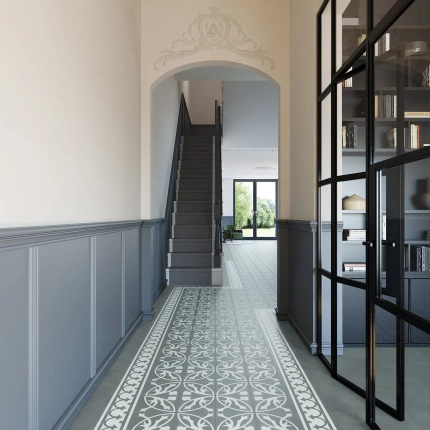 Кварцвиниловая плитка "Invictus" Victorian Deco Smoke (229*229*2,5мм) — купить в Армавире