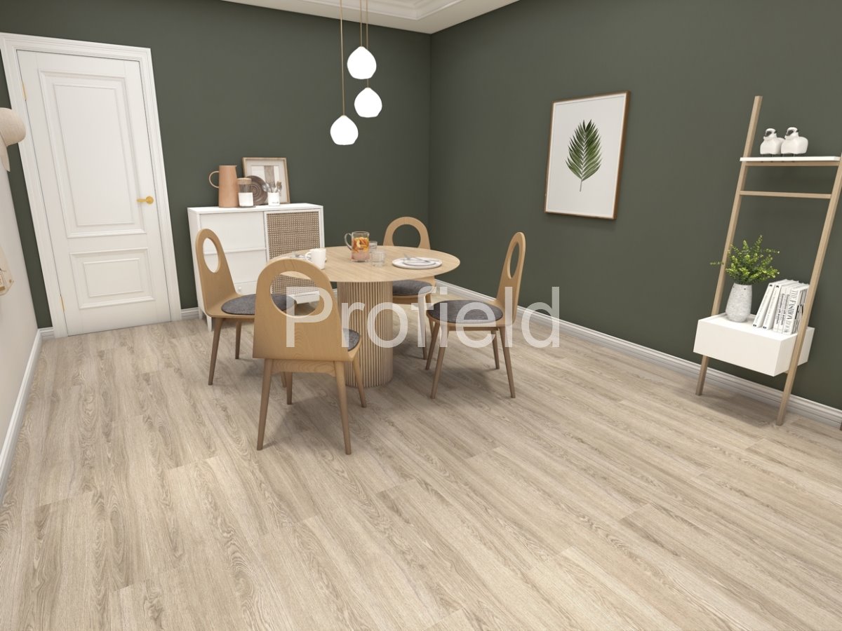 HSPC ламинат "Profield" Дуб Светлый (1200*228*5,5 мм) — купить в Армавире