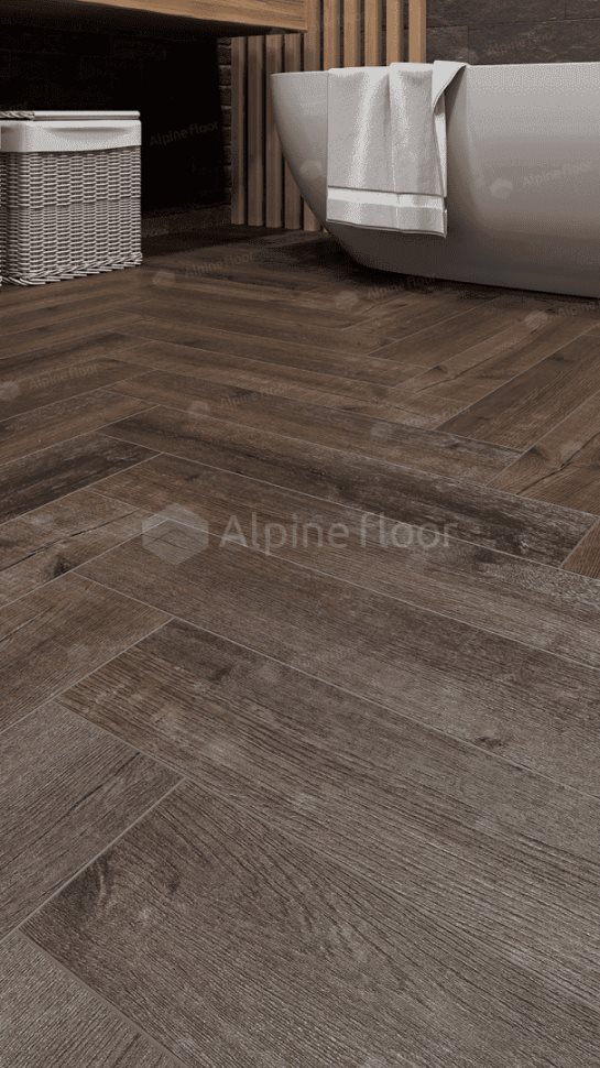 Виниловый ламинат "Alpine Floor" Parquet Light Дуб Альферац (600*125*4 мм) — купить в Армавире